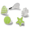 Colgantes «Sandalias C» Lucky Sport, paquete de 5 Colgantes Jibbitz™ Colgantes «Sandalias C» Lucky Sport, paquete de 5 Colgantes Jibbitz™
