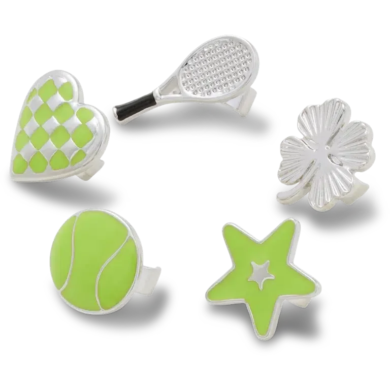 Colgantes «Sandalias C» Lucky Sport, paquete de 5 Colgantes Jibbitz™ Colgantes «Sandalias C» Lucky Sport, paquete de 5 Colgantes Jibbitz™