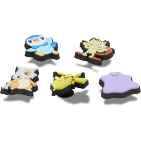 Conjunto variado de 5 colgantes Jibbitz™ de Pokémon