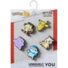 Conjunto variado de 5 colgantes Jibbitz™ de Pokémon
