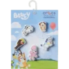Conjuntos de 5 colgantes Jibbitz de Bluey