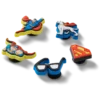 Conjuntos de 5 colgantes Jibbitz™ de Superman