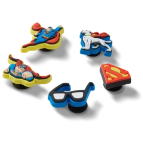 Conjuntos de 5 colgantes Jibbitz™ de Superman
