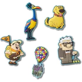 Conjuntos de 5 colgantes Jibbitz™ «Pixar up»