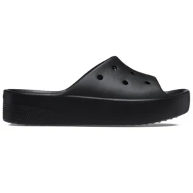 Crocs de plataforma tipo chancla «Black»