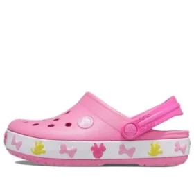 Crocs x Fun Lab Disney Minnie Zuecos «Pink White»