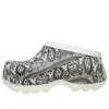 Crocs x Jean Paul Gaultier Hydra Zueco «Fishnet Chalk»