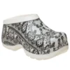 Crocs x Jean Paul Gaultier Hydra Zueco «Fishnet Chalk»