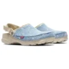 Crocs x Levi’s Sashiko All-Terrain Zueco «Bone Blue»