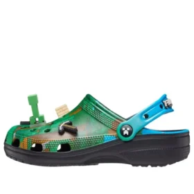 Crocs x Minecraft Zuecos «Green Black»