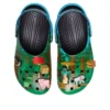 Crocs x Minecraft Zuecos «Green Black»