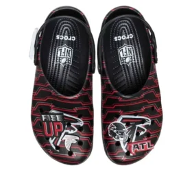 Crocs x NFL Classic Clog Atlanta Falcons «Negro y rojo»