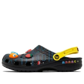 Crocs x Pac-Man All-Terrain Zuecos «Black Yellow»