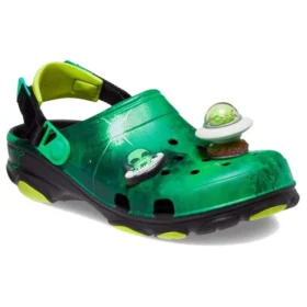 Crocs x Ron English All-Terrain Zueco «Area 54 Green Galaxy»