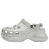 Crocs x SMFK Bae Zueco «Silver Glitter»