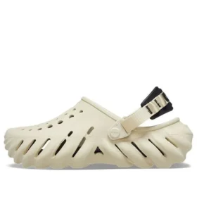 Echo Clog «Bone Black Beige»