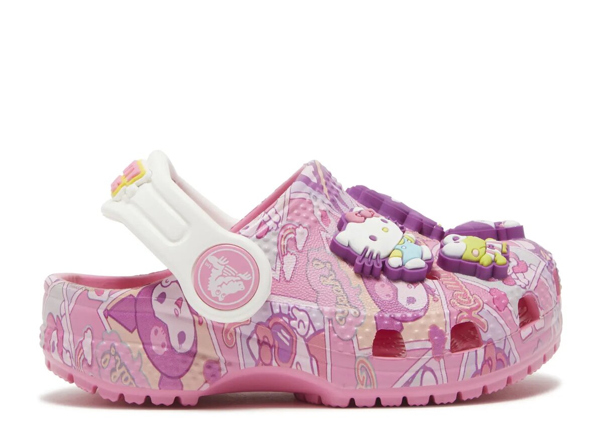 Hello Kitty x Classic Clog para niños pequeños «Hello Kitty and Friends» Hello Kitty x Classic Clog para niños pequeños «Hello Kitty and Friends»