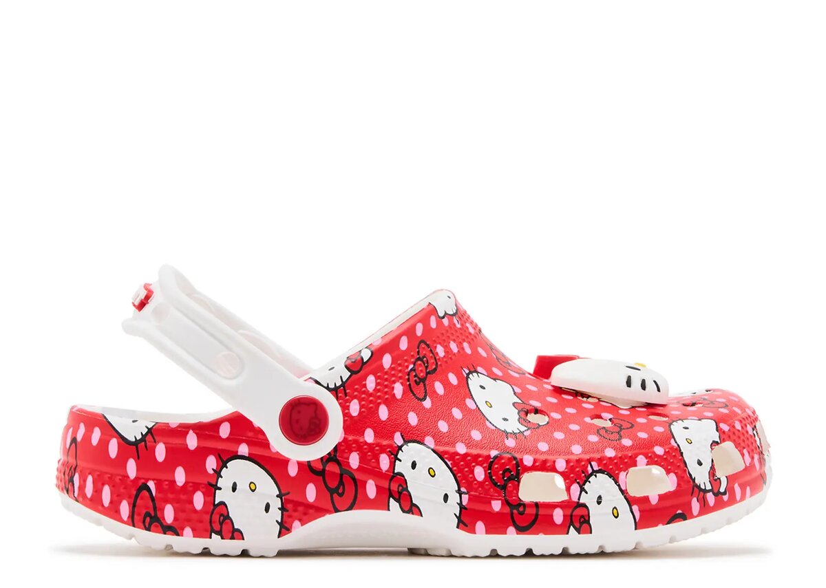 Hello Kitty x Classic Clog para niños «Red Polka Dots» Hello Kitty x Classic Clog para niños «Red Polka Dots»