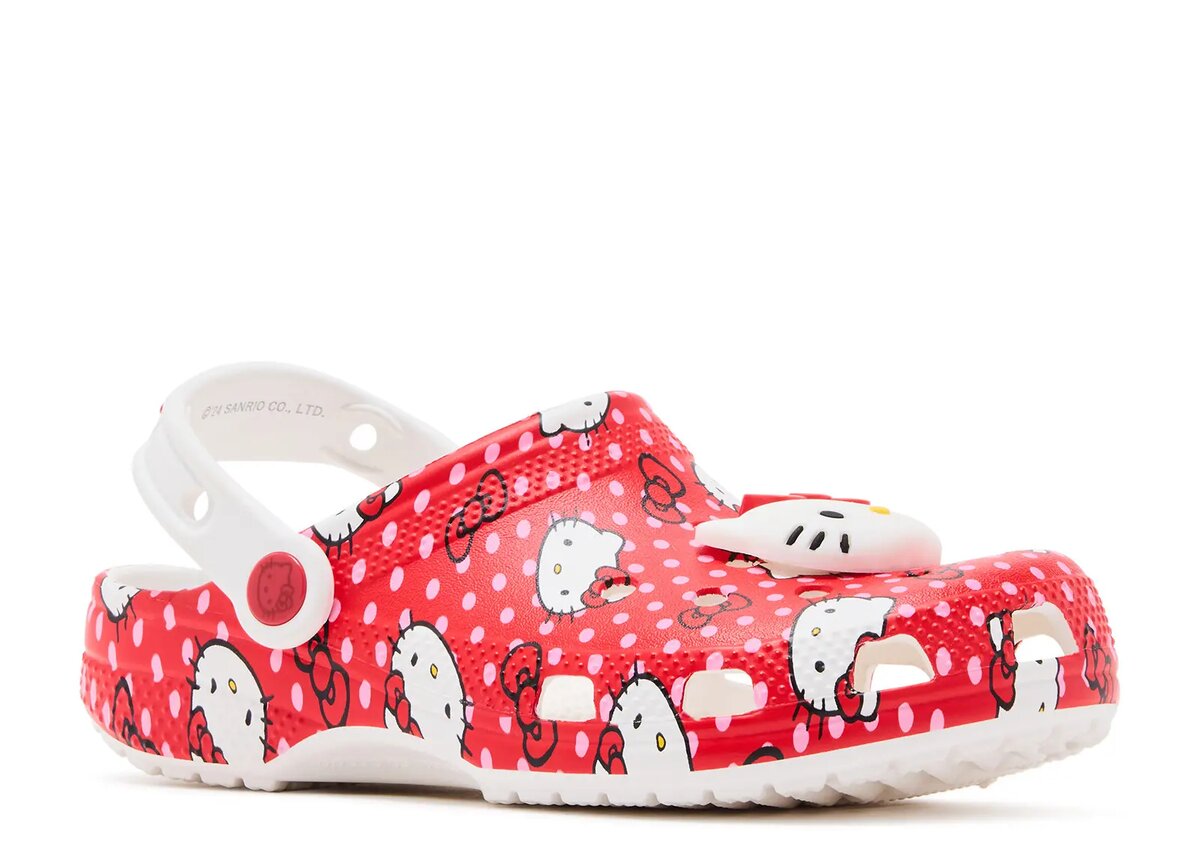 Hello Kitty x Classic Clog para niños «Red Polka Dots» Hello Kitty x Classic Clog para niños «Red Polka Dots»