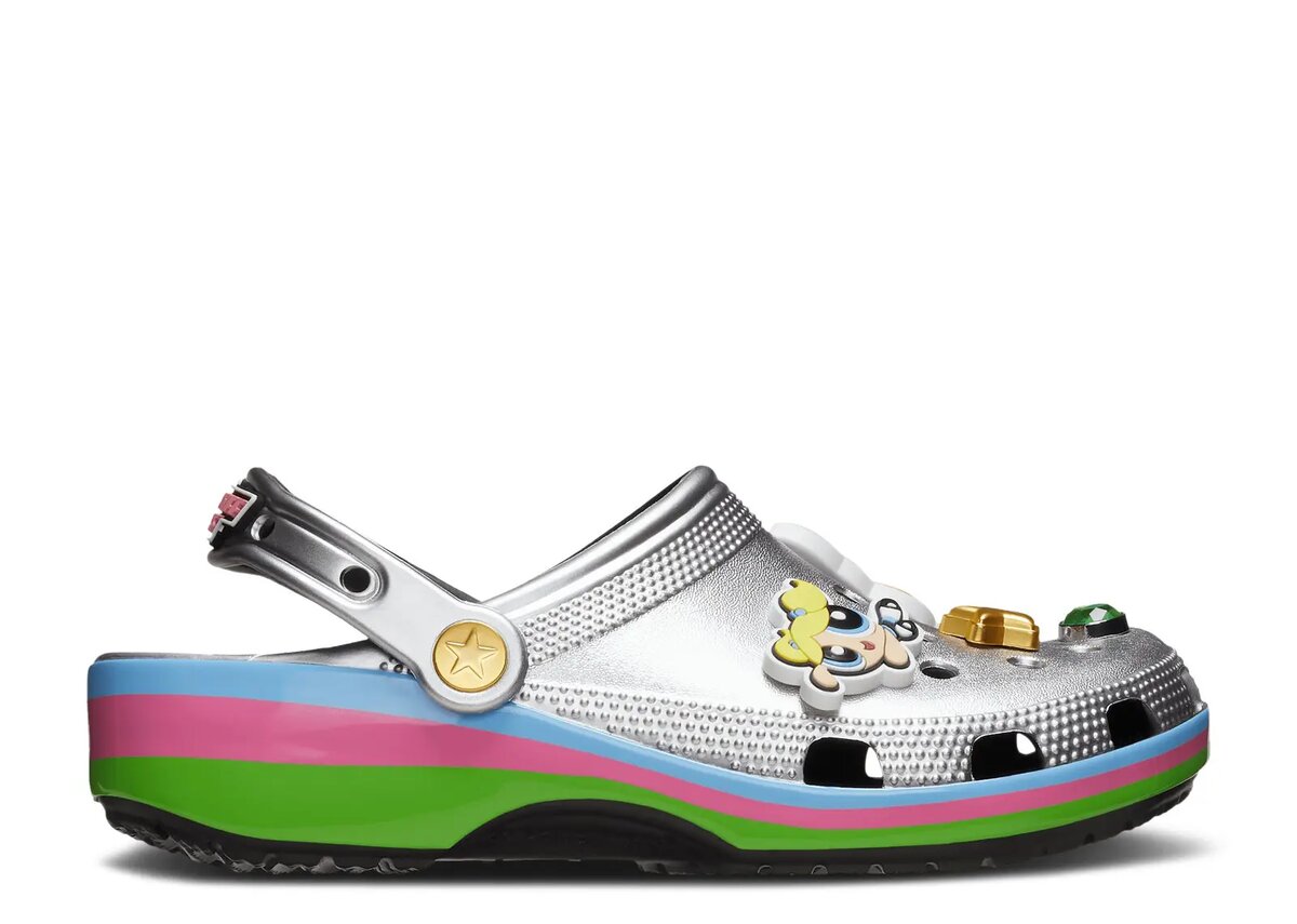 Las Supernenas x Classic Clog «Plata metalizada» Las Supernenas x Classic Clog «Plata metalizada»