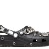Louane x Classic Clog «Black Metallic Silver Chain»