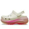 Mega Crush Color Dip Clog «Blanco Rosa»
