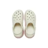 Mega Crush Color Dip Clog «Blanco Rosa»