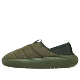 Mocasines clásicos de ante vegano «Army Green»