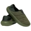 Mocasines clásicos de ante vegano «Army Green»