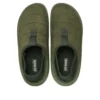 Mocasines clásicos de ante vegano «Army Green»
