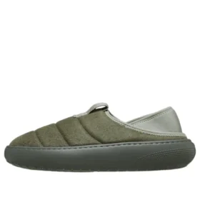 Mocasines clásicos de ante vegano «Galactic Grey»