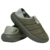 Mocasines clásicos de ante vegano «Galactic Grey»