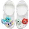 Pack de 5 colgantes Jibbitz «Animales de fantasía peludos»