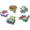 Pack de 5 colgantes Jibbitz de Bob Esponja