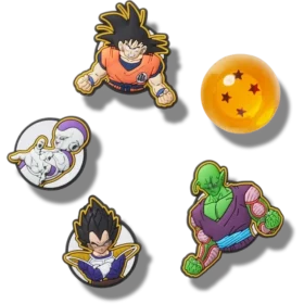 Pack de 5 colgantes Jibbitz™ de Dragon Ball Z