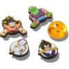 Pack de 5 colgantes Jibbitz™ de Dragon Ball Z