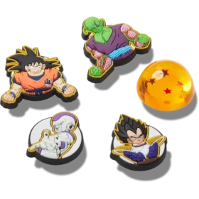 Pack de 5 colgantes Jibbitz™ de Dragon Ball Z