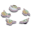 Pack de 5 colgantes Jibbitz™ de Grogu de Star Wars