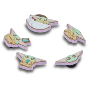 Pack de 5 colgantes Jibbitz™ de Grogu de Star Wars