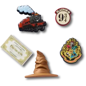 Pack de 5 colgantes Jibbitz™ de Harry Potter