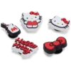 Pack de 5 colgantes Jibbitz de Hello Kitty