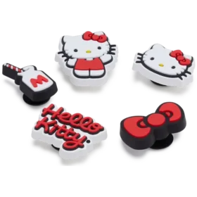 Pack de 5 colgantes Jibbitz de Hello Kitty