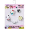 Pack de 5 colgantes Jibbitz™ de HK Friends