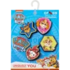 Pack de 5 colgantes Jibbitz™ de La Patrulla Canina