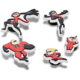 Pack de 5 colgantes Jibbitz™ de «Los Increíbles» de Pixar