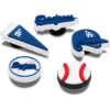 Pack de 5 colgantes Jibbitz™ de los Los Angeles Dodgers de la MLB