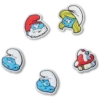 Pack de 5 colgantes Jibbitz™ de los Pitufos