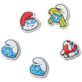 Pack de 5 colgantes Jibbitz™ de los Pitufos