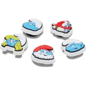 Pack de 5 colgantes Jibbitz™ de los Pitufos