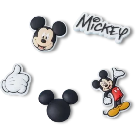 Pack de 5 colgantes Jibbitz™ de Mickey de Disney